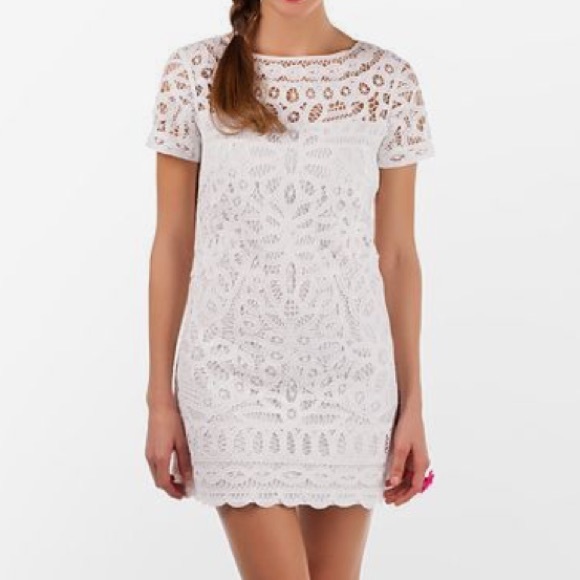 Lilly Pulitzer Dresses & Skirts - NWT Lilly Pulitzer White Mariekate Dress Size L